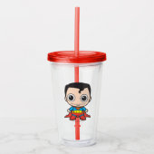 Mini Superman Acryl Drinkbeker (Voorkant)