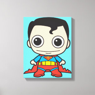 Mini Superman Canvas Afdruk