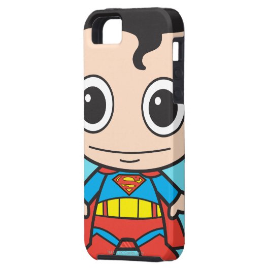 Mini Superman Case-Mate iPhone Case (Achterkant Links)