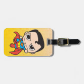 Mini Superman Flying Bagagelabel (Voorkant horizontaal)