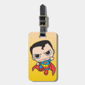 Mini Superman Flying Bagagelabel (Voorkant verticaal)