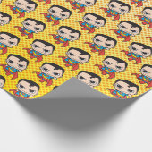 Mini Superman Flying Cadeaupapier (Hoek)