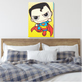 Mini Superman Flying Canvas Afdruk (Insitu (Slaapkamer))
