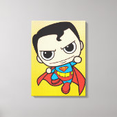 Mini Superman Flying Canvas Afdruk (Voorkant)