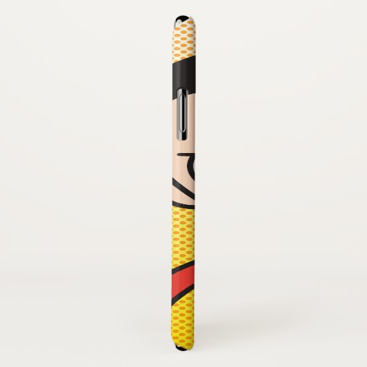 Mini Superman Flying Case-Mate iPhone Case (Achterkant / rechts)