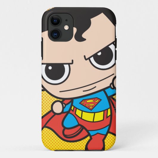Mini Superman Flying Case-Mate iPhone Case (Achterkant)