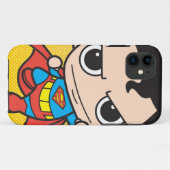 Mini Superman Flying Case-Mate iPhone Case (Achterkant (horizontaal))