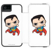 Mini Superman Flying Incipio iPhone Portemonnee Hoesje (Agenda Open)