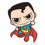 Mini Superman Flying Staand Fotobeeldje<br><div class="desc">Japanse Speelgoed Chibi Justice League</div>