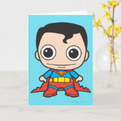 Mini Superman Kaart (Gele Bloem)