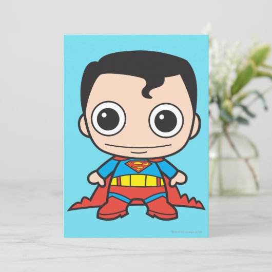 Mini Superman Kaart (Staand voorkant)