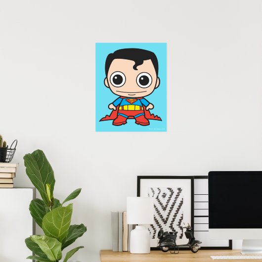 Mini Superman Poster (Thuiskantoor)
