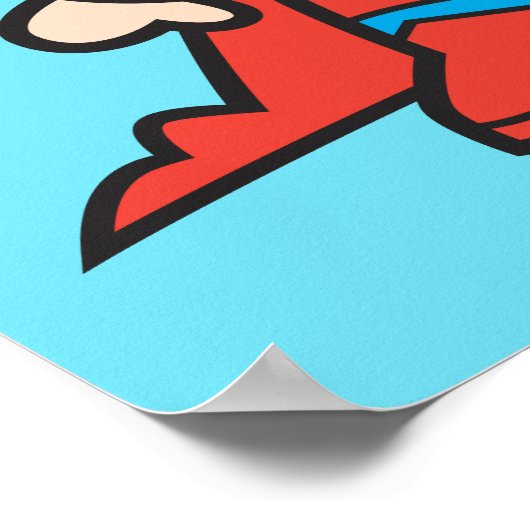 Mini Superman Poster (Hoek)