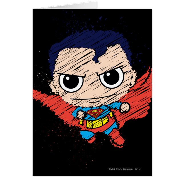 Mini Superman Sketch (Voorkant)