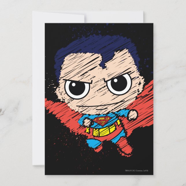 Mini Superman Sketch (Voorkant)