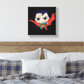Mini Superman Sketch Canvas Afdruk (Insitu (Slaapkamer))