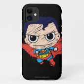 Mini Superman Sketch Case-Mate iPhone Case (Achterkant)