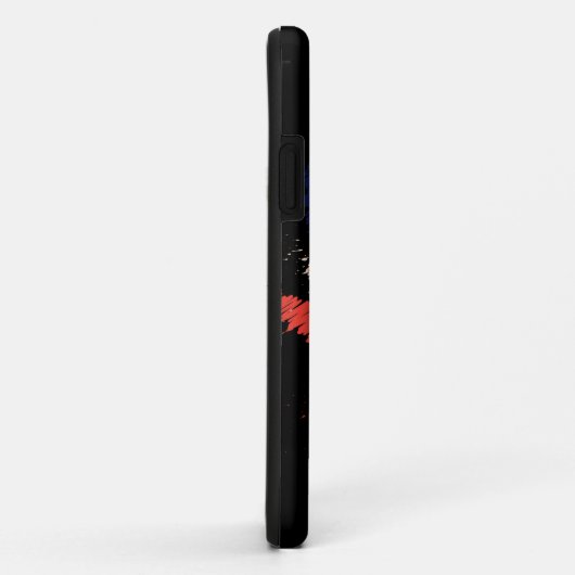 Mini Superman Sketch Case-Mate iPhone Case (Achterkant/rechts)