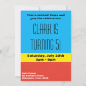 Mini Superman Sketch Kaart (Achterkant)