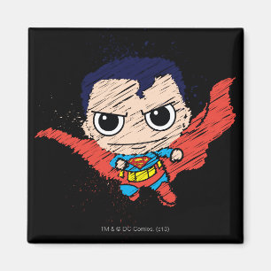 Mini Superman Sketch Magneet