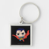 Mini Superman Sketch Sleutelhanger (Voorkant)