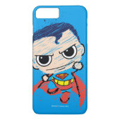 Mini Superman Sketch - vliegen Case-Mate iPhone Case (Achterkant)