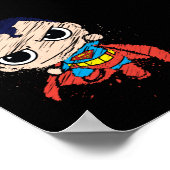 Mini Superman Sketch - vliegen Poster (Hoek)