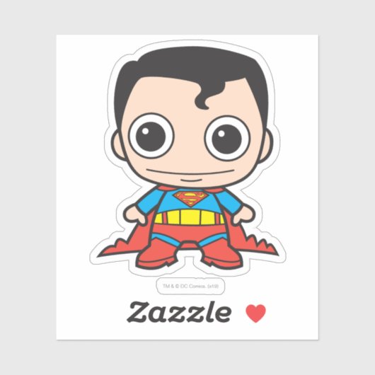 Mini Superman Sticker (Vel)