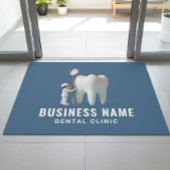 Mini Tandarts & Heldere Tand Blauw Tandheelkundige Deurmat