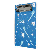 Mini-tandklembord, Gift voor Tandheelkundige Hygië Mini Klembord (Angled2)