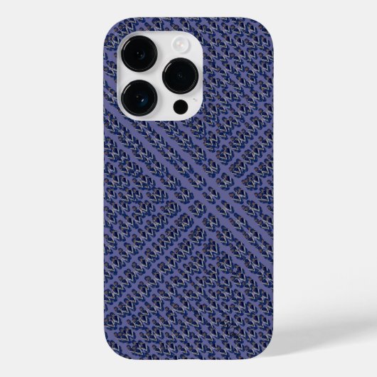 Mini-Teenslippers (blauw/paars) Case-Mate iPhone Case (Achterkant)
