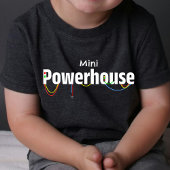 Mini Tiny Baby Powerhouse | Grappig T-shirt | DP7