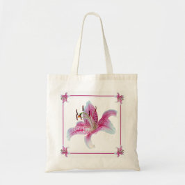 Mini Tiny Tas Stargazer Lilies met Jouw naam