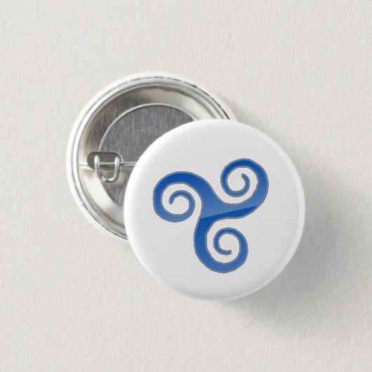 Mini Trisquel Pin Ronde Button 3,2 Cm (Voorkant /achterkant)