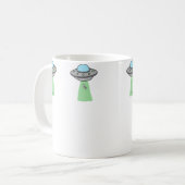 Mini Ufo Koeienontvoering (2 stuks) Koffiemok (Voorkant links)