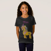 Mini unicorn t-shirt (Voorkant volledig)