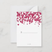 Mini Valentijn | Kusjes voor jou! Briefkaart (Achterkant)