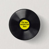 Mini Vinyl LP Button (Voorkant)