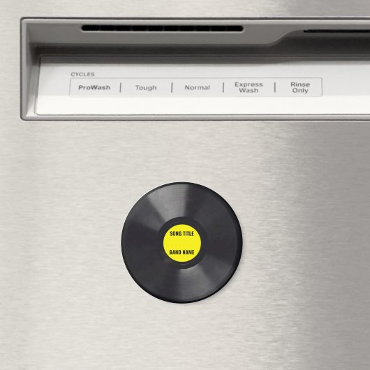  mini-vinyl-LP Record Magnet (Insitu (Vaatwasser))