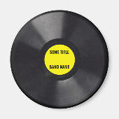  mini-vinyl-LP Record Magnet (Voorkant)