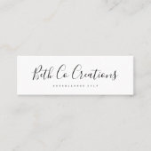 Mini visitekaartje (Voorkant)