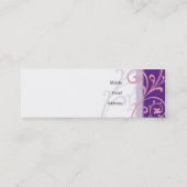 MINI VISITEKAARTJE:: fabelachtig 2 Visitekaartje (Achterkant)