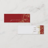 MINI VISITEKAARTJE:: fabelachtig 3 Mini Visitekaartje (Voorkant / Achterkant)