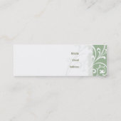 MINI VISITEKAARTJE:: fabelachtig 5 Visitekaartje (Achterkant)