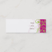 MINI VISITEKAARTJE:: fabuleus 1 Visitekaartje (Achterkant)