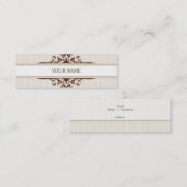 MINI VISITEKAARTJE:: goddelijk 1 Visitekaartje (Voorkant / Achterkant)