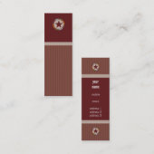 MINI VISITEKAARTJE:: lonestar 2 Mini Visitekaartje (Voorkant / Achterkant)