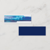 MINI-VISITEKAARTJE:: slick 3 Mini Visitekaartje (Voorkant / Achterkant)