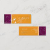 MINI-VISITEKAARTJE:: verve 2 Mini Visitekaartje (Voorkant / Achterkant)