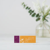 MINI-VISITEKAARTJE:: verve 2 Mini Visitekaartje (Staand voorkant)